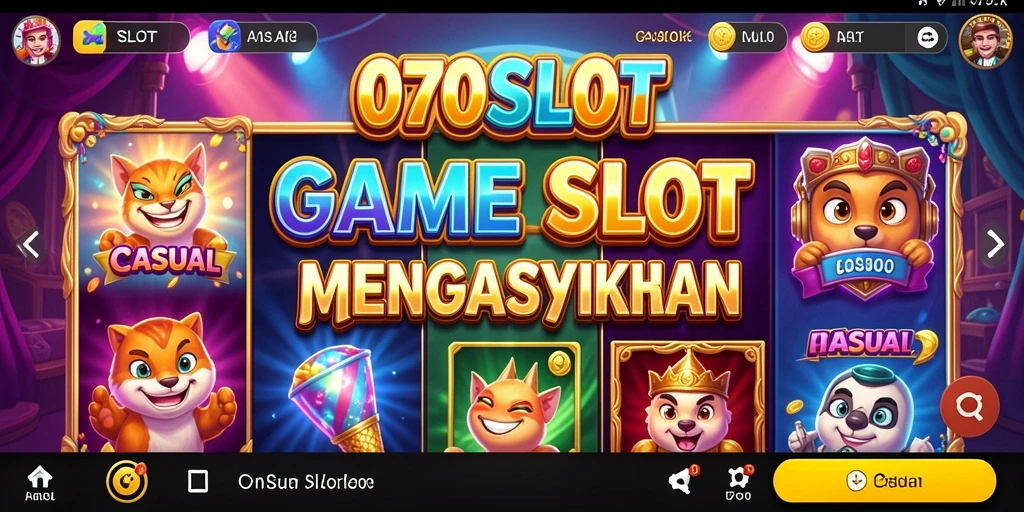 Screenshot gameplay 070SLOT yang menunjukkan suasana permainan yang seru.