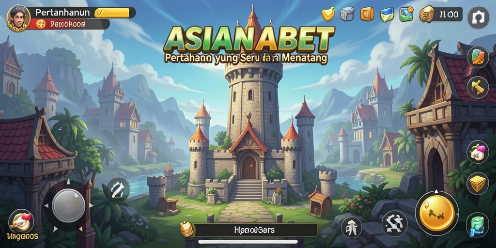 Tampilan gameplay ASIANABET yang menarik dan menantang.