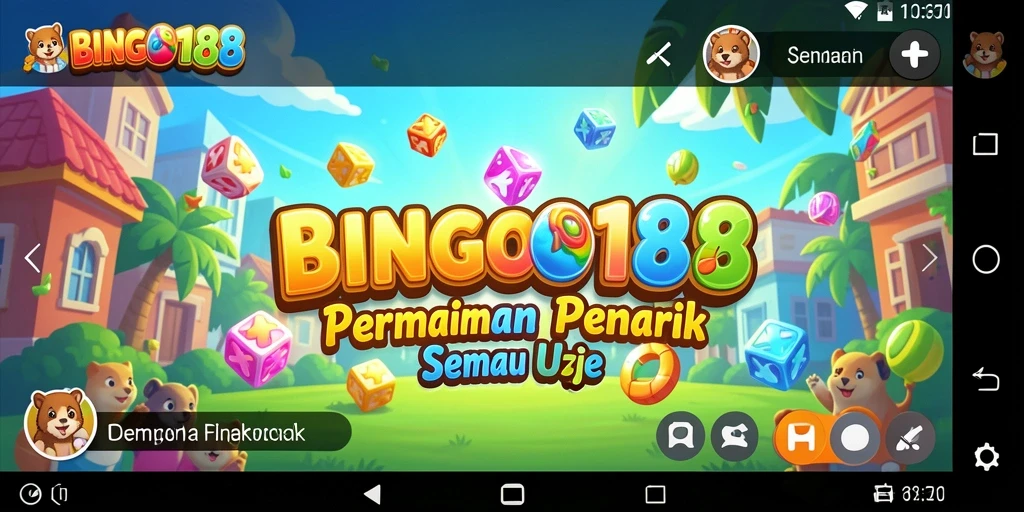 Screenshot gameplay BINGO188 menampilkan tantangan Puzzle yang seru.