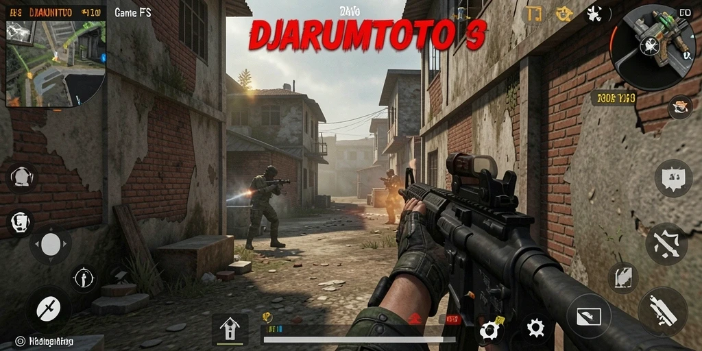 Tangkapan layar gameplay DJARUMTOTO yang mendebarkan dan penuh aksi.