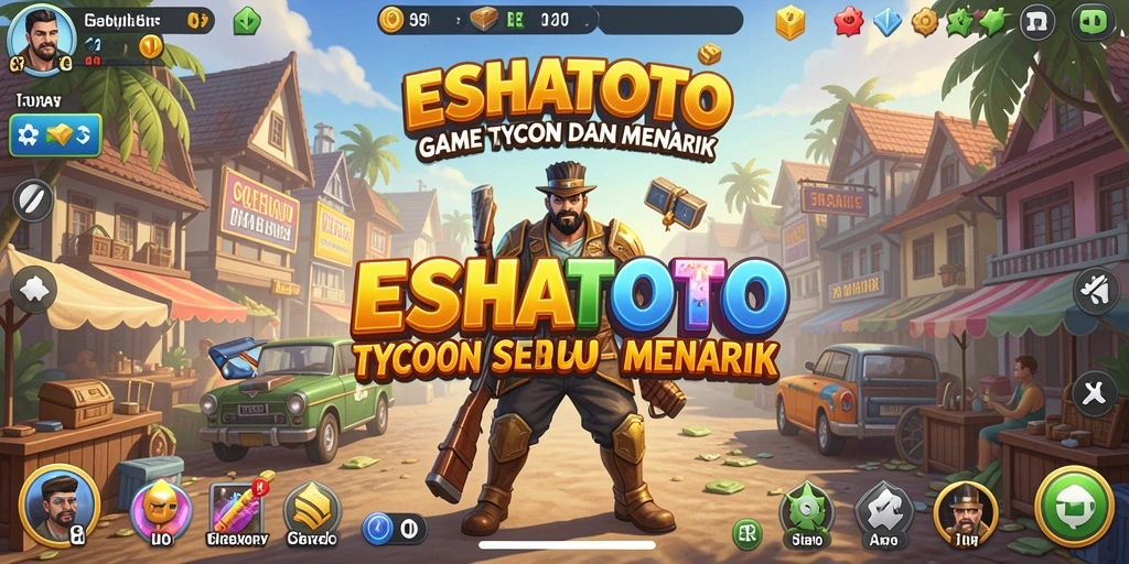 Tampilan menarik gameplay Tycoon ESHATOTO yang mengasyikkan.