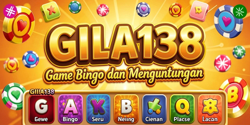 Screenshot GILA138 menampilkan gameplay Bingo yang seru.