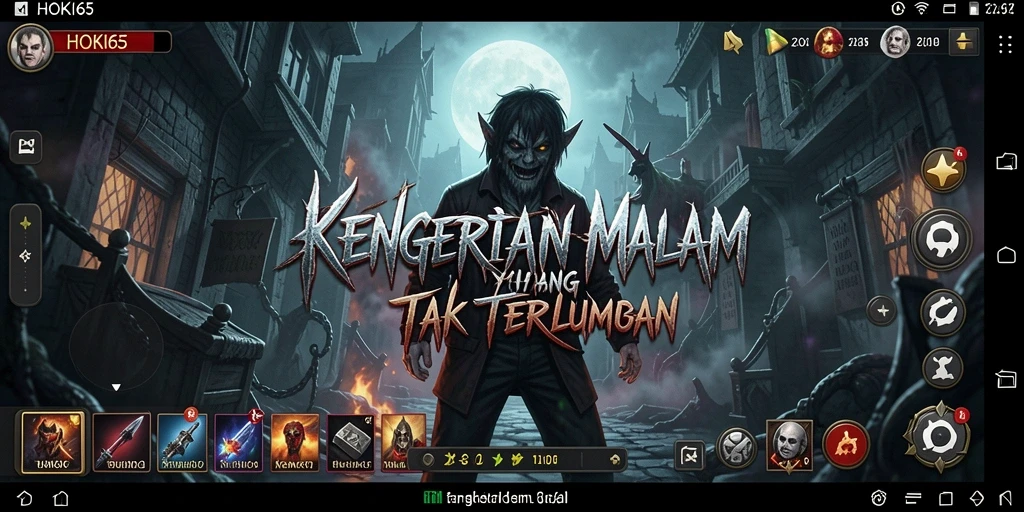 Tampilan gameplay HOKI65 yang mengerikan dan penuh ketegangan.