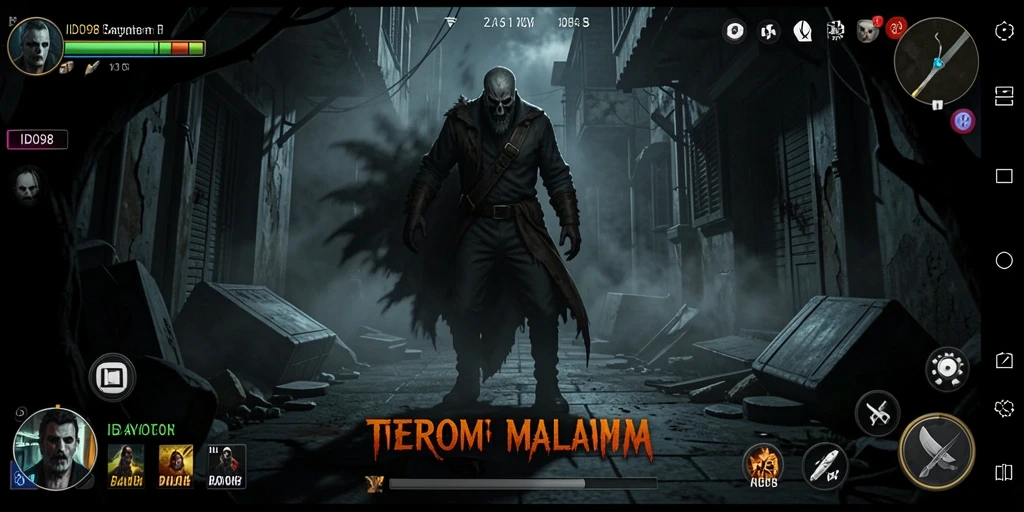 Gameplay menakutkan yang penuh dengan momen seram.