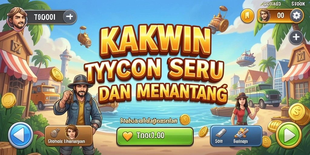 Tampilan menarik dari gameplay KAKWIN yang menantang dan seru.