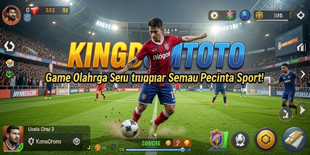 Gameplay <strong>KINGDOMTOTO</strong> yang menegangkan dan penuh strategi olahraga.