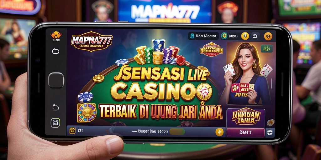 Tampilan gameplay menegangkan di Live Casino MAPNA777.