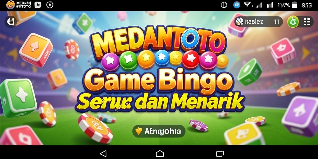 Tampilan gameplay menarik dari MEDANTOTO saat bermain Bingo.
