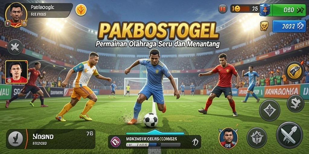 Tampilan gameplay PAKBOSTOGEL yang mendebarkan dan interaktif.