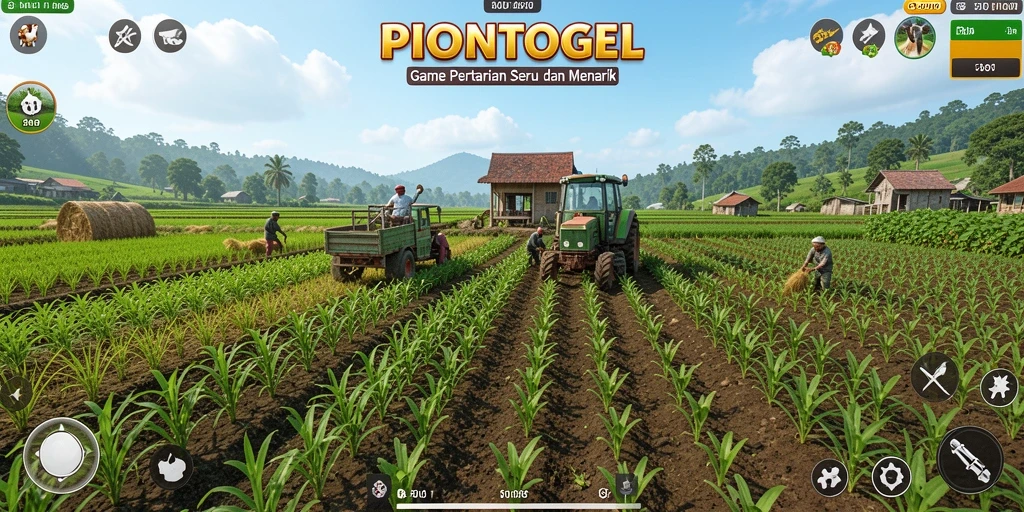 Tampilan gameplay PIONTOGEL yang asri dan menenangkan.