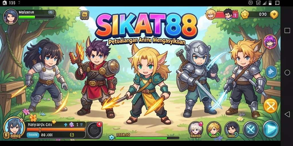 Screenshot gameplay SIKAT88 yang menunjukkan aksi penuh warna.