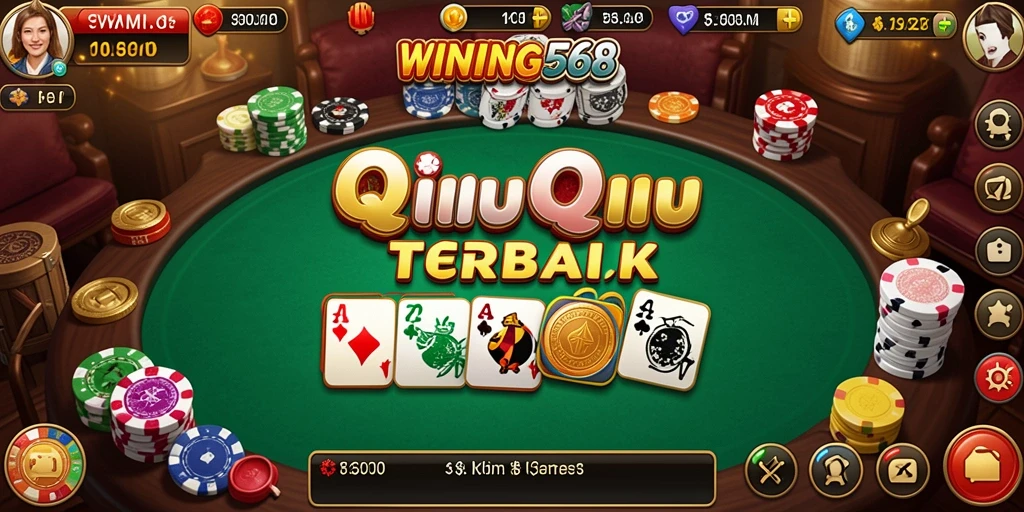 Tampilan gameplay QiuQiu yang menarik dan seru.